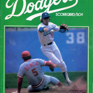 1979 Los Angeles Dodgers program
