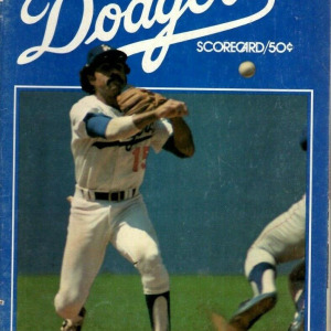 1979 Los Angeles Dodgers program