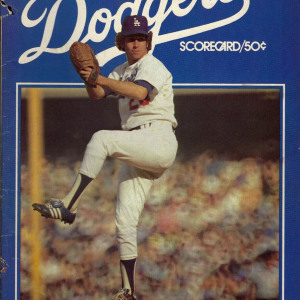 1979 Los Angeles Dodgers program