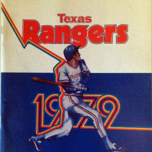 MLB Program: Texas Rangers (1979)