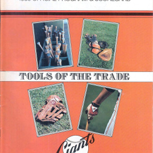 1980 San Francisco Giants program