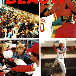 1986 Calgary Cannons program