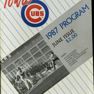 1987 Iowa Cubs program