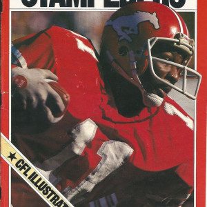 1981 CFL Illustrated program