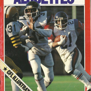 1981 CFL Illustrated program