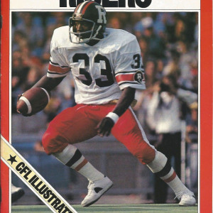 1981 CFL Illustrated program