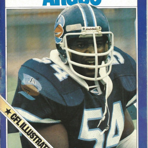 1981 CFL Illustrated program