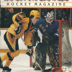 1982-83 Vancouver Canucks program
