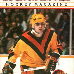 1982-83 Vancouver Canucks program
