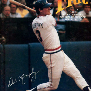 1982 Atlanta Braves program
