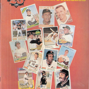 1982 San Francisco Giants program