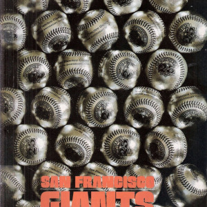 1982 San Francisco Giants program