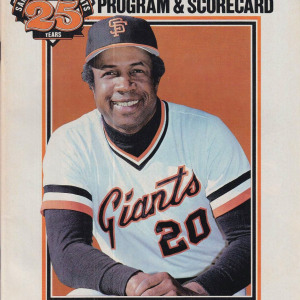 1982 San Francisco Giants program