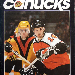 1983-84 Vancouver Canucks program