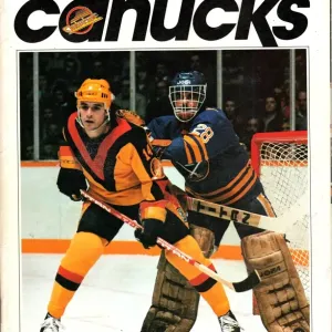 1983-84 Vancouver Canucks program