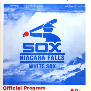 1982 Niagara Falls Sox program