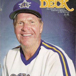 1983 Seattle Mariners program
