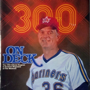 1983 Seattle Mariners program