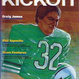 1983 USFL Kickoff Magazine Program