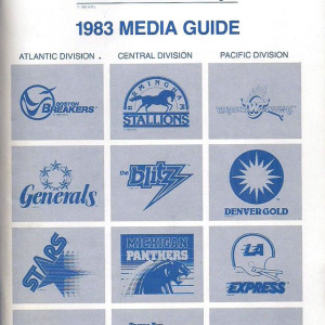 1983 USFL media guide