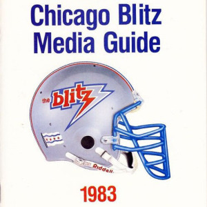 1983 Chicago Blitz media guide