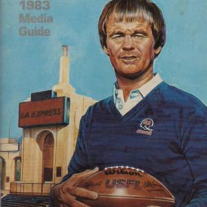 1983 Los Angeles Express media guide