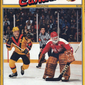 1984-85 Vancouver Canucks program