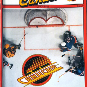 1984-85 Vancouver Canucks program