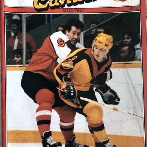 1984-85 Vancouver Canucks program