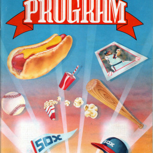 1984 Chicago White Sox program