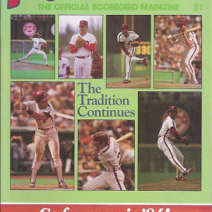 1984 Philadelphia Phillies program