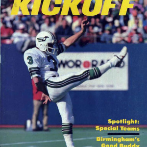 1984 USFL Kickoff Magazine program (#3)