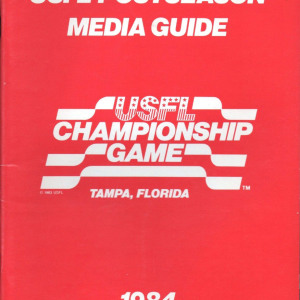 USFL postseason media guide
