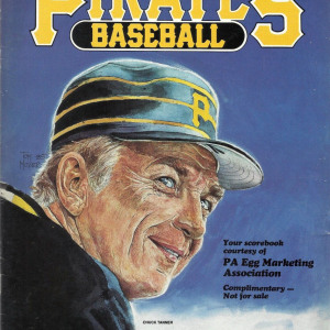 1985 Pittsburgh Pirates program
