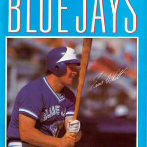 1985 Toronto Blue Jays program