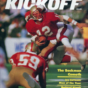 1985 USFL Kickoff Magazine program