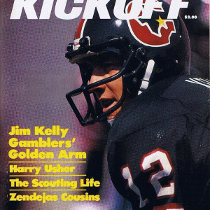 1985 USFL Kickoff Magazine program