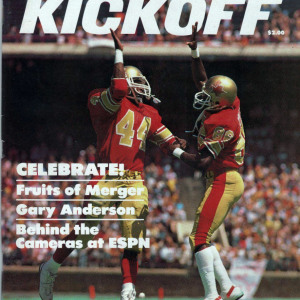 1985 USFL Kickoff Magazine program