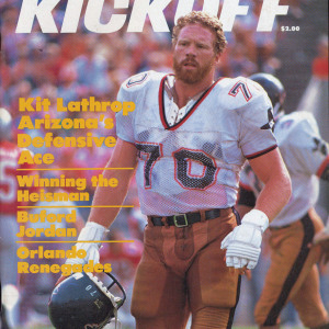 1985 USFL Kickoff Magazine program