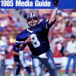 1985 Los Angeles Express media guide