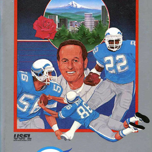 1985 Portland Breakers media guide