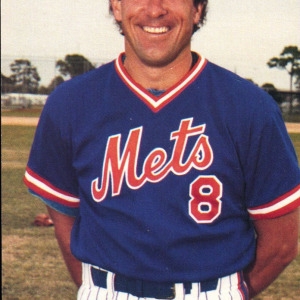 1986 New York Mets Postcard - Gary Carter