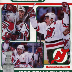 1988 New Jersey Devils playoff program