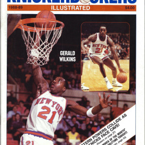1988-89 New York Knicks program