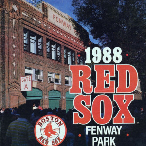 1988 Boston Red Sox program