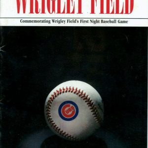 1988 Chicago Cubs program