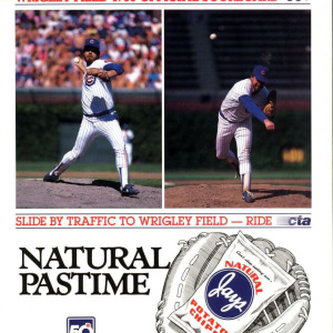 1988 Chicago Cubs scorecard