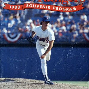 MLB Program: Texas Rangers (1988)
