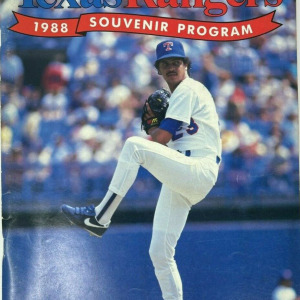 MLB Program: Texas Rangers (1988)