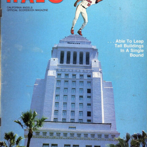 1989 California Angels program
